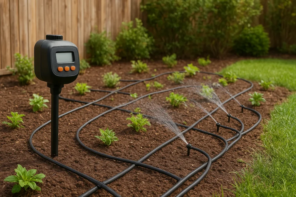 تركيب شبكة ري